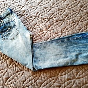 Diesel light blue jeans, distressed, size 30